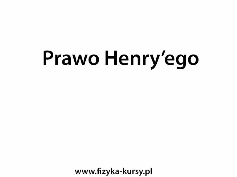 Prawo Henry’ego